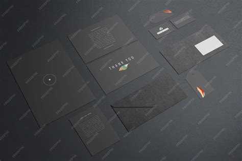 Premium PSD | Modern branding identity mockup