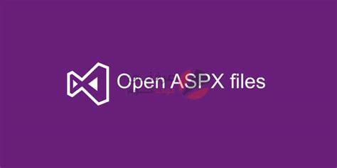 Rezultat imagine pentru Open aspx File