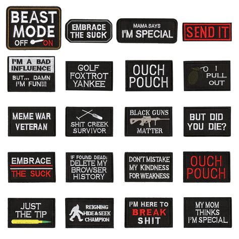Funny Army Patches