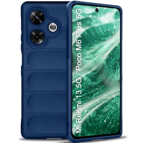 TheGiftKart Liquid Silicon Back Cover Case for Mi Redmi 13 5G / Poco M6 ...