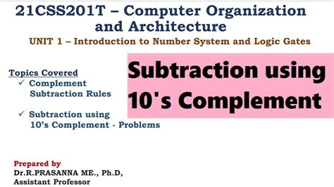 Image result for How to Find 10s Complement