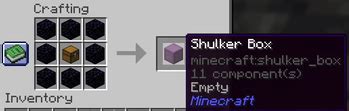 Shulker Box Recipe 的图像结果