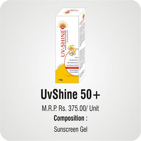 Uv Shine 50+ Lotion Medibyte A Division of Dr. Kumars Pharmaceuticals
