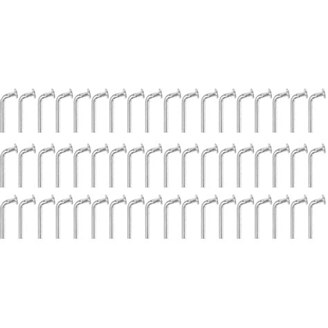 Buy TEHAUX 200 Pcs Pallet Rack Drop Pin J Bolt Pallet Racking Safety ...