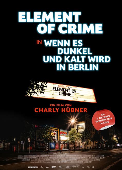 Element of Crime in Wenn es dunkel und kalt wird in Berlin - Dokumentarfilm 2024 - FILMSTARTS.de