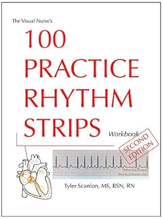 The Visual Nurse's 100 Practice Rhythm Strips Workbook 2ND EDITION ...