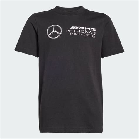 adidas MERCEDES - AMG PETRONAS FORMULA ONE TEAM DNA GRAPHIC TEE - Black ...