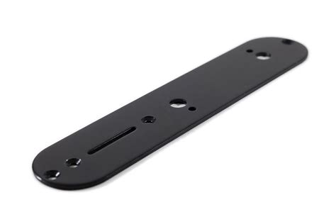 BLACK TELECASTER CONTROL PLATE - Clandestine Guitars | Tienda online de repuestos de guitarra