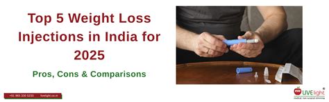 Top 5 Weight Loss Injections in India for 2025: Pros, Cons & Comparisons