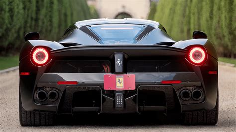 Blacked Out Super Car Awesome Matte Black Super Car With Red Details