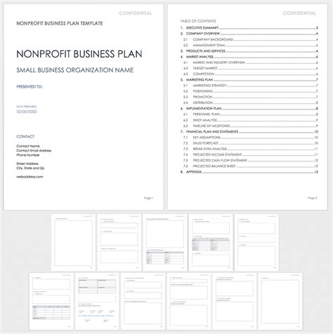 Nonprofit Plan Template
