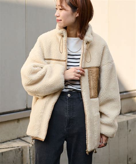 パイピングボアジャケット【オンラインストア限定商品】 - widerworld.in