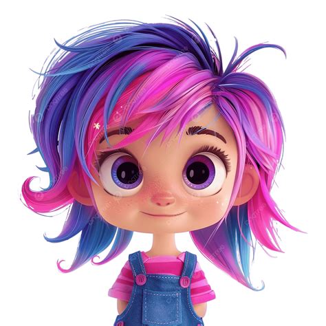Pink Hair Cartoon Characters