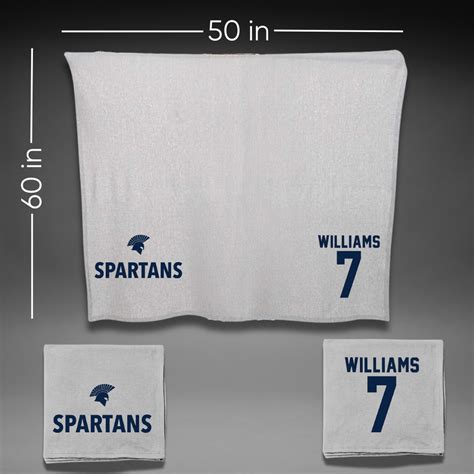 #7 Julian Williams | Missouri Baptist University Football Gray Blanket