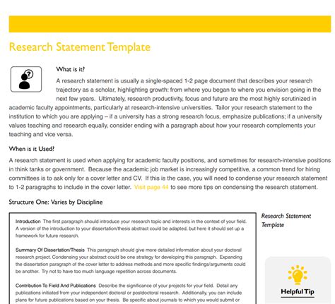 Image result for How to Write a Research Statement