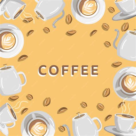 Tổng hợp 99 Coffee background vector free download Chất lượng Full HD ...