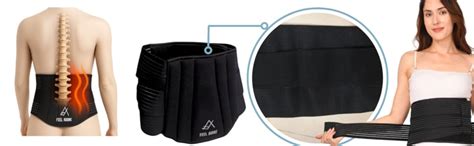 Buy FEEL ADORE Waist belt for Back Pain Relief for Women & Men, Lumbo ...