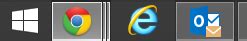 Image result for Restore Email Icon On Taskbar