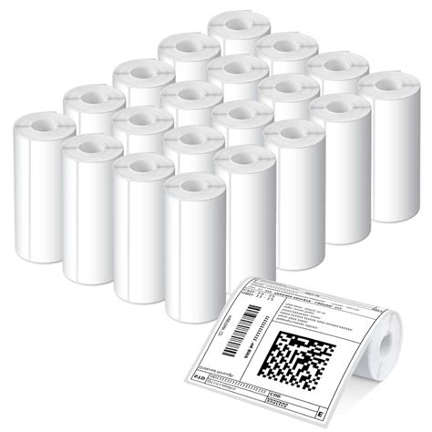 HIROBOT 3X5" Thermal Label Paper for 3Inch Portable Thermal Label ...