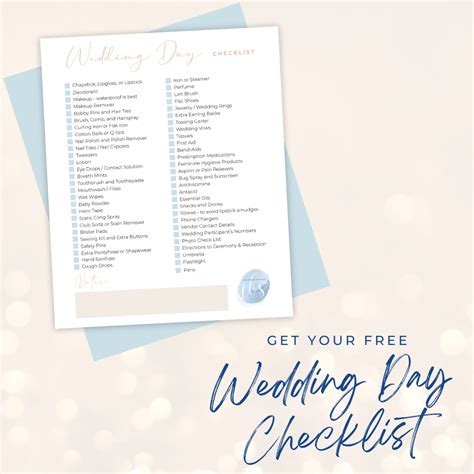 Preparing for Your Wedding: The Ultimate Wedding Day Checklist
