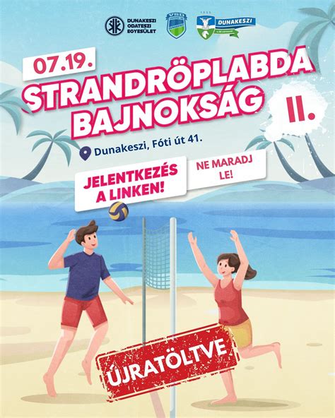 ?II. KESZI-KLUB amatőr strandröpi bajnokság!?, Fóti úti Sportcentrum ...