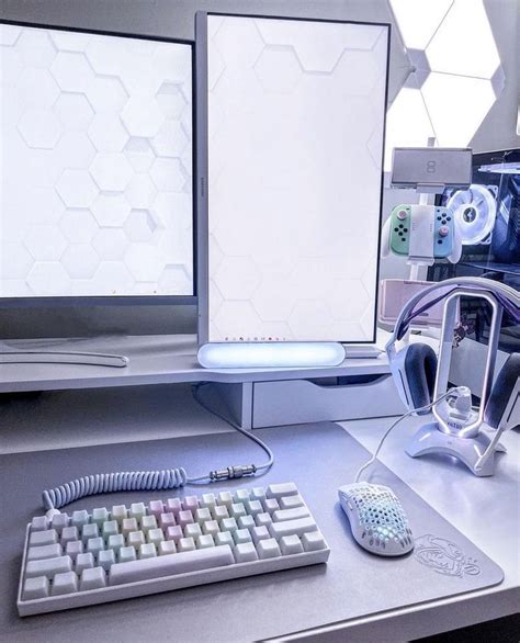 Modern Computer Desk Setup