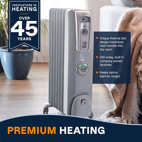 De'Longhi De'Longhi Oil filled Radiator Heater, 1500W Electric India | Ubuy