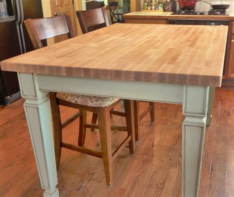 Butcher Block Table