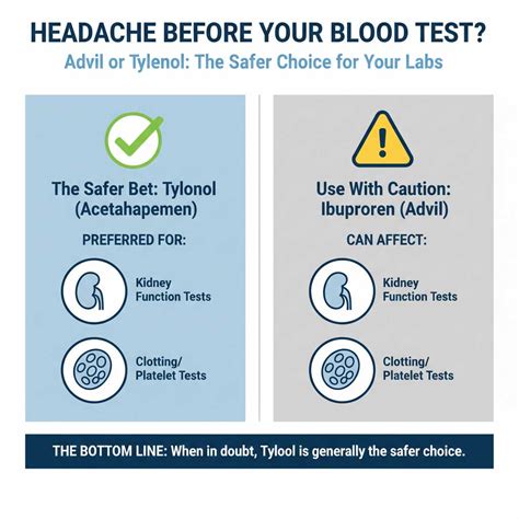 Ibuprofen vs Tylenol Before a Blood Test: Which One Won’t Affect Results? - HealthcareOnTime