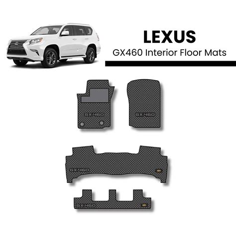 Lexus GX460 Interior Floor Mats | Rubber Mats | Car Mats | DRIVN