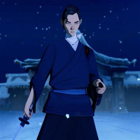 mizu blue eye samurai makeup