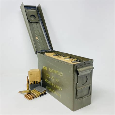 Surplus USGI St. Louis ODR 30-06 M2 Armor Piercing Ammunition 20 Rounds