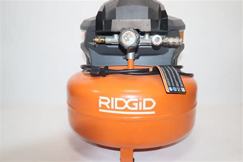 RIDGID OF60150HBT 6 Gal. Portable Electric Pancake Air Compressor Local ...