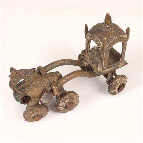 Shop Brass Horse Chariot at Best Price | IndianShelf