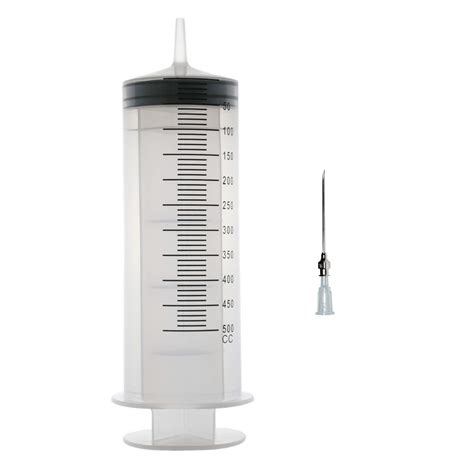 Buy SHAOTONG 500ml Syringe, 500cc Syringe, Kitchen Syringe Glue Syringe ...
