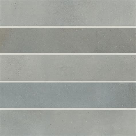 Celine 2.5" x 12" Matte Porcelain Floor & Wall Tile in Blue ...