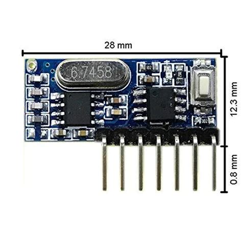 Buy QIACHIP Wireless 433Mhz RF Module Receiver Remote Control From ...