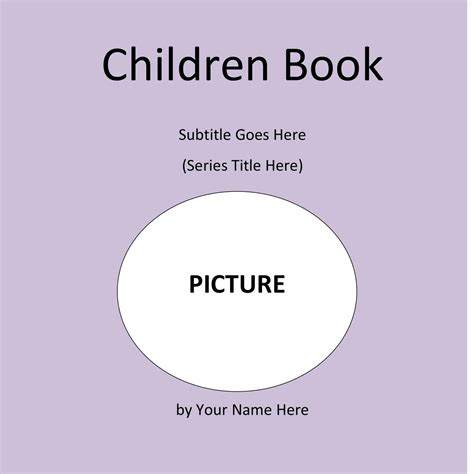 Children's Book Template