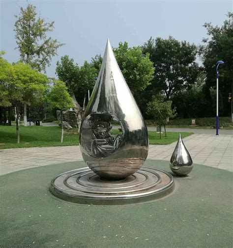 公园不锈钢雕塑-千帆标识