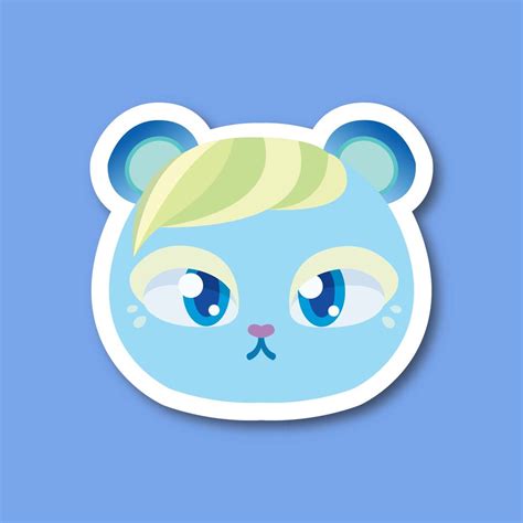 Animal Crossing Ione Sticker - Etsy