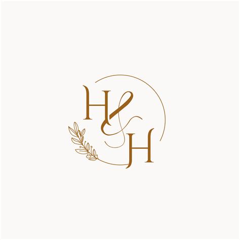 HH Logo Letter Initial Logo Designs Template 2767660 Vector Art at Vecteezy