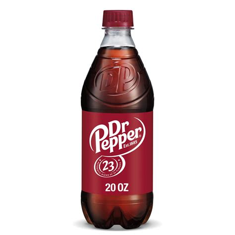 Dr Pepper Soda Pop, 20 fl oz, Bottle - Walmart.com