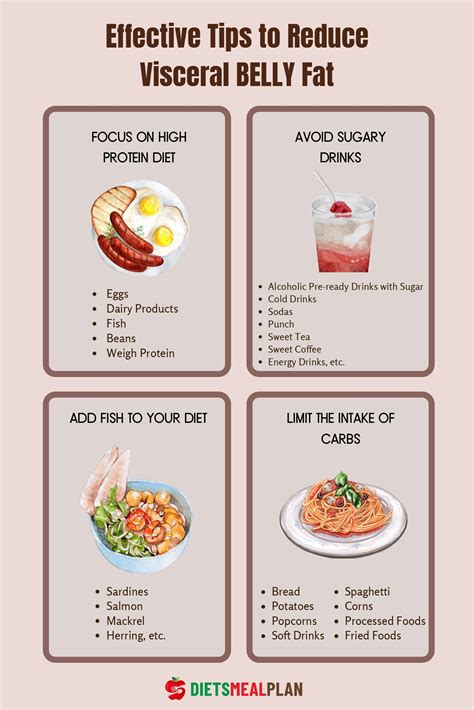 Effective Visceral Belly Fat Diet