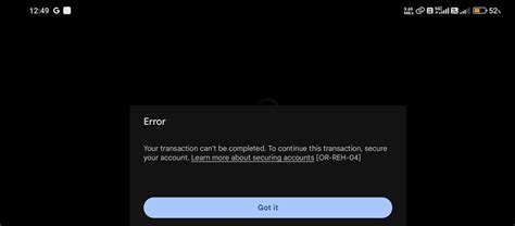 Image result for Google Play Transaction Error