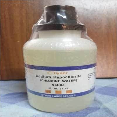 Sodium Hydrochlorite Chlorine Water - Affordable Price, Extra Pure