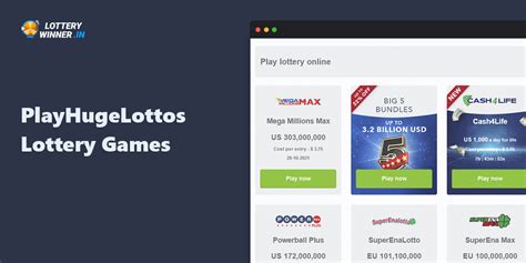 PlayHugeLottos India - Registration, Login | App | Online Tickets Price