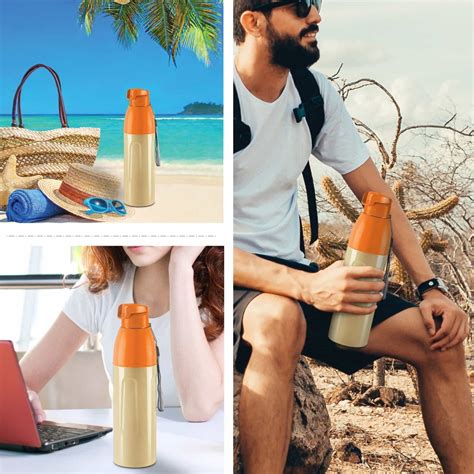 Buy Kool Convex Insulated Bottle 700ML, 900ML, 1.1L Online - Milton