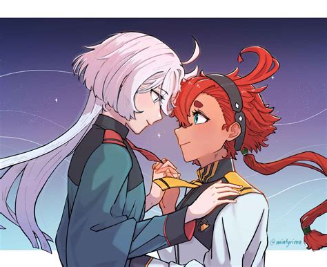 suletta x miorine on Tumblr