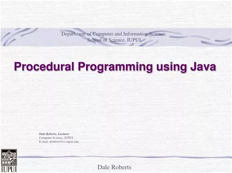 Image result for Procedural Programming Example in Java