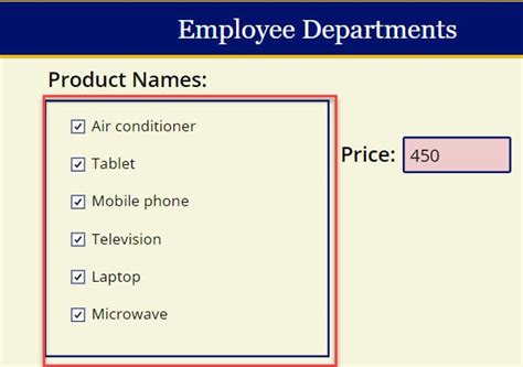 Power Apps Checkbox Tutorial 的图像结果